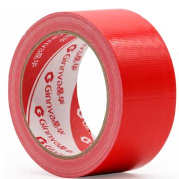 晶华 单面布基胶带0.23mm×48mm×10m 3390w，红色