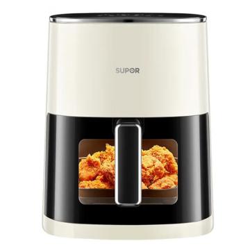 苏泊尔 空气炸锅颜色米黄色，重5.5kg，容量6L，电压220V~50Hz KD60D79