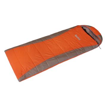 纳瓦兰德 信封加长加宽380克睡袋规格：（190+30）*85CM 零下12度~0度 NS104049 橘色/灰色