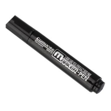 齐心 物流记号笔线幅2.0mm 12PCS/盒 MK818黑