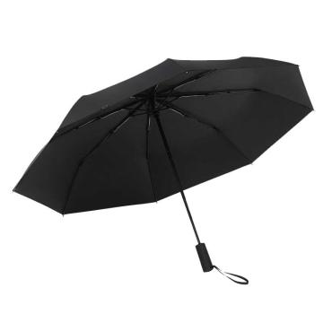 TIANTANG/天堂 礼盒晴雨伞三折叠黑胶防晒遮阳伞升级安全自开收自动伞男女 颜色随机 31115随机