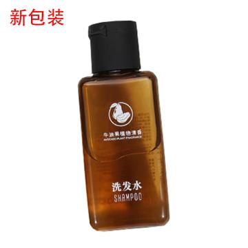 蓝卡诺 一次性洗发露40g 透明茶色瓶 /黄色光身瓶（新老包装随机） JGA-11（老包装）/LXF-40（升级款）