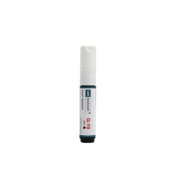 GEEMARKER 宽头油漆笔底涂笔地面墙面书写涂鸦彩绘油漆笔-10mm G-10白色