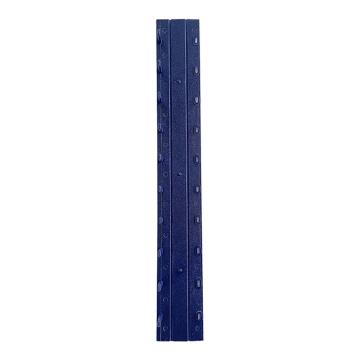力晴 10孔装订夹条 17.5MM 蓝色