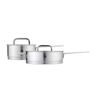 双立人 锅具套装煎炒锅24cm+单柄炖锅16cm ZW-C129