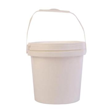 功成狮 广口桶 白色6L，外直径195mm，桶口直径216mm，高度217mm GHSS0438