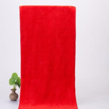 金之泉 无尘毛巾 30*60cm 红色