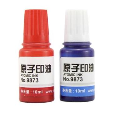 deli/得力 原子印油红色 9873