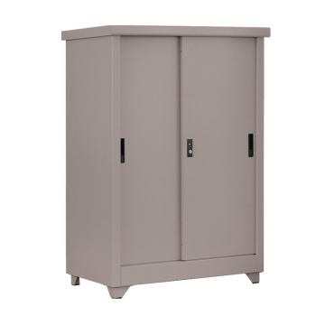 盛悦欣美 室外置物柜棕色，单层承重80KG，板材0.8mm 1500×825×550(mm)