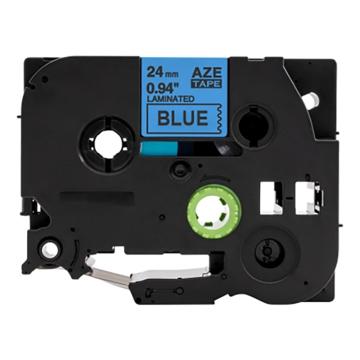 功成狮 标签色带，AZE-551GCDY0264 宽度24mm 蓝底黑字，适用于兄弟ＴＺ系列标签机 GCDY0264