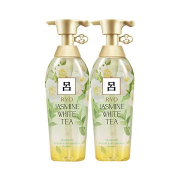 吕 洗发水 花茶清漾凝润保湿净屑400ml×2瓶