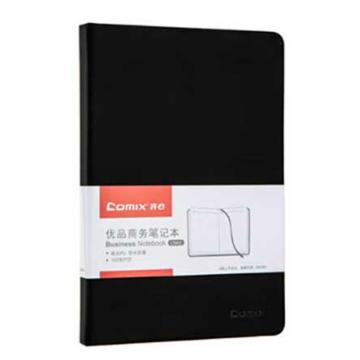 齐心 A5皮面笔记本A5/122张 C5902/EC507（升级） 黑色