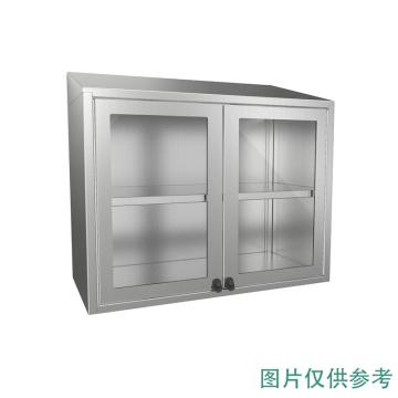 兆庭 双层对开门可视吊柜型号：CT-CB-29 尺寸:900×400×800mm材质:304