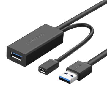 绿联 USB3.0公对母信号放大器5米 20826