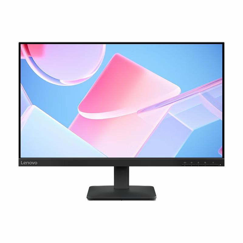 联想 电脑显示器/23.8英寸/1920*1080分辨率/HDMI+VGA/三面微边框/100Hz刷新率 L24-4e