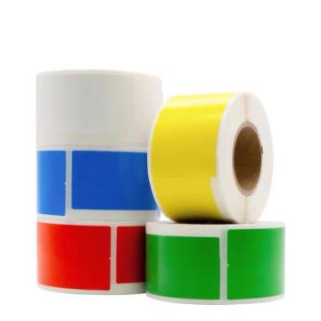璞趣 P型旗帜标签25MM*38MM+40MM尾签 黄色 100张/卷 适配璞趣Q20 Q20R2538PY40