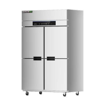 圣托 立式四门双温冰箱，容积900L，定频直冷 STL-GU24