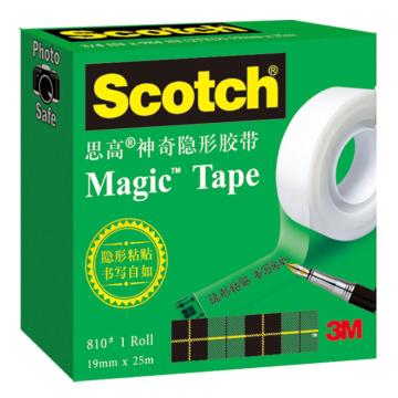 3M 思高 隐形胶带 810 19mm*25m