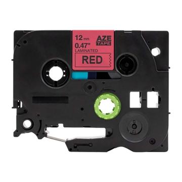 功成狮 标签色带，AZE-431GCDY0211 宽度12mm 红底黑字，适用于兄弟ＴＺ系列标签机 GCDY0211
