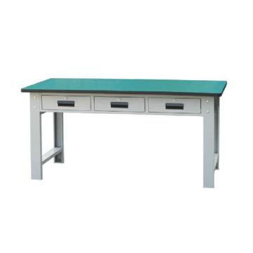 锐德 50mm复合桌面三抽重型工作桌1800W×750D×800H，载重:1000kg，不含安装 RD1831Z