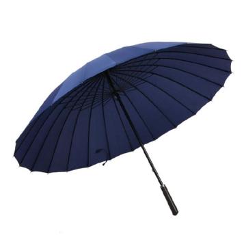 三极户外 24骨雨伞长柄雨伞 TP7017 宝蓝色