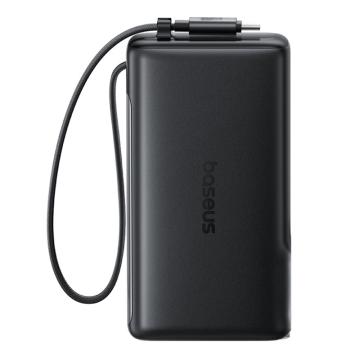 倍思 Nomos NT11 超能充数显移动电源 10000mAh 67W 星际黑 PPNLD-1W67
