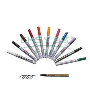 雪人 中粗记号笔工业环保油漆笔线幅1-2mm FCP-12蓝色