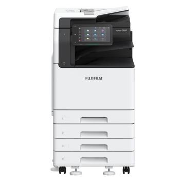 FUJIFILM A3+ 彩色激光双面三合一，一年保市区安装 Apeos C3567 CPS 输稿器+四纸盒