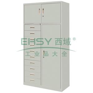 中阳 十抽三门柜900宽*400深*1800高 0.7mm厚度 图片色 10D3M-1800
