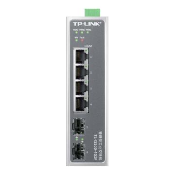 TP-LINK/普联 工业交换机环网二层管理工业交换机 4千兆电口 2千兆光口 TL-IS200-4G2F