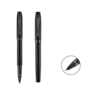 PARKER/派克 宝珠笔 IM理性黑黑夹宝珠笔