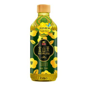 JLY 食用油（一件代发） 金山茶有机冷榨山茶油-750ML