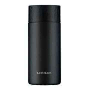 乐扣乐扣 LOCK&LOCK 畅欢真空保温杯316不锈钢水杯商用随手杯真空保温杯 （220ml）黑色 LHC4255BLK
