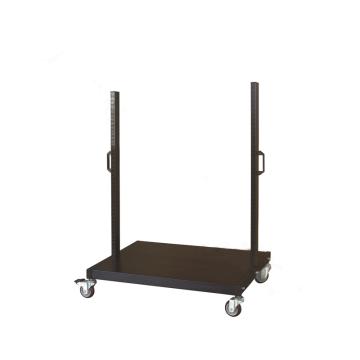 信高 移动型物料架立柱+底盘(含脚轮)，两层，960×610×1110mm，散件发货，安装费另询 KM-2200
