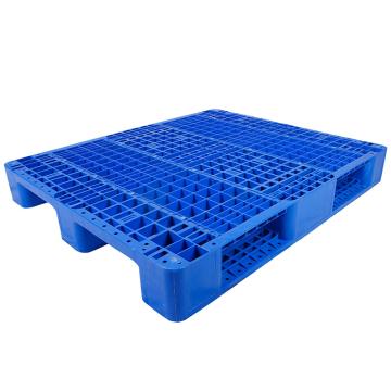 攻城虎 川字网格托盘，全新HDPE，1200×1000×150mm，静载4.5T，动载1.1T，货架载0.5T，蓝色 TK1210CW-B
