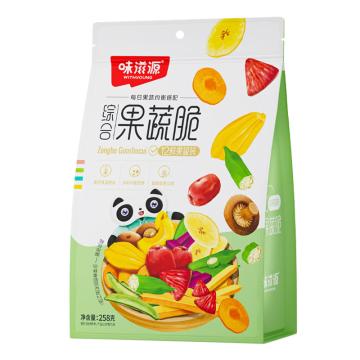 味滋源 休闲零食（一件代发） 综合果蔬脆 258g