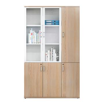 HiBoss 板式办公文件柜员工柜右三门1200*400*2000mm GJSP-72