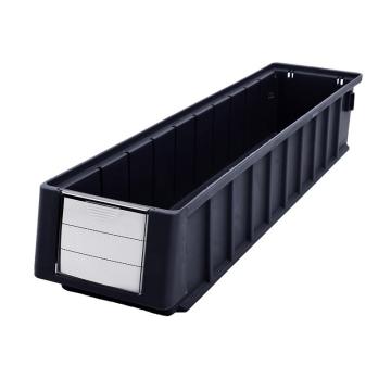 Raxwell 防静电物料盒TK5109-ESD，长宽高(mm)500×117×90，黑色 RHSS4590
