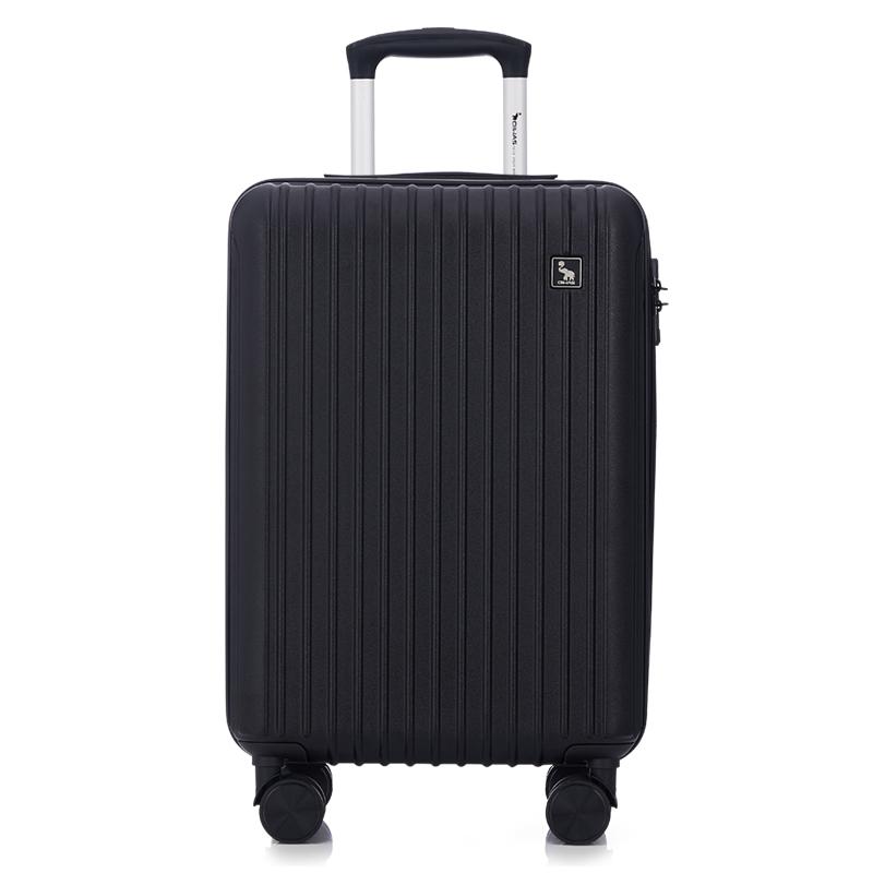 爱华仕 时尚商务出行飞机轮行李箱39.4L/PC OCX6703-20黑色