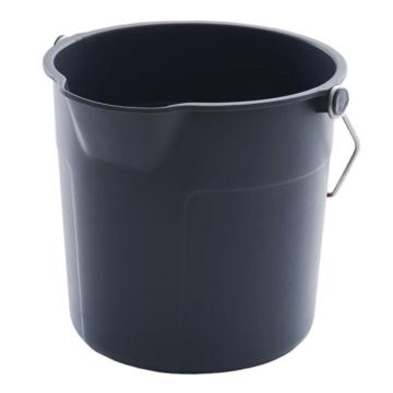 特耐适 小圆桶10L 5251 灰色