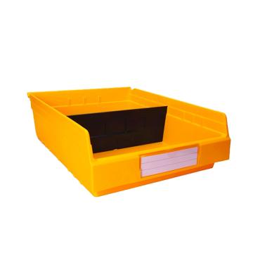 Raxwell 分隔式物料盒套装TK5415 D*W*H(mm)：500×400×150 黄色+3分纵向分隔板 RHSS4670