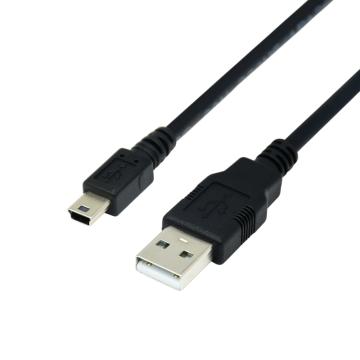 酷比客 USB2.0转接线/USB/A-MiniB/黑/2M LCCPUSBAMBK-2M