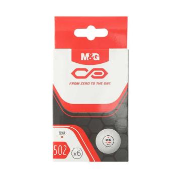 MG 一星乒乓球(白色6个) AST09502
