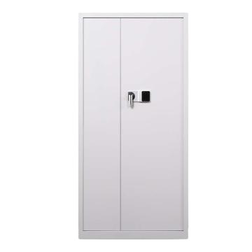 中兴 通体保密柜密码锁资料档案柜厚度0.9mm 900*420*1850mm带电子密码锁 白色 QLZX146