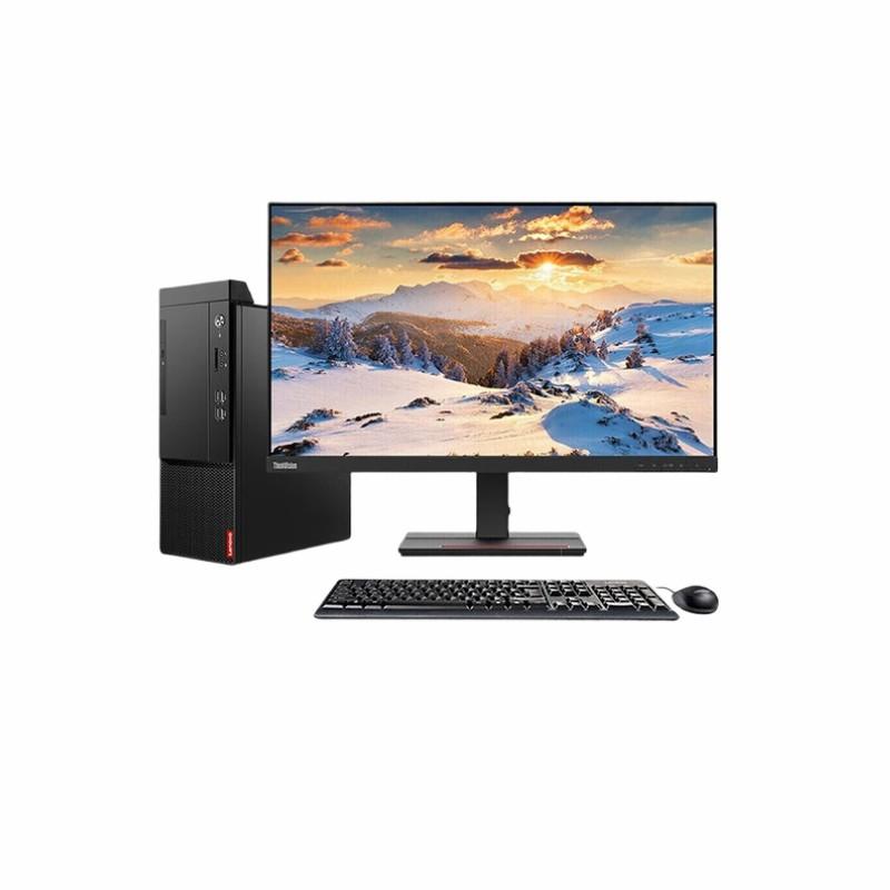 Lenovo 台式机/定制/i5-14500/32GB/512GB固态+1TB机械/Win11/27英寸显示器 启天M460