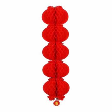 功成狮 纸灯笼串30#5连串直径25cm GFUD2867