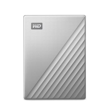 韦度 移动硬盘2TB MY PASSPORT系列 银色 WDBC3C0020BSL