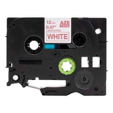 功成狮 标签色带，AZE-232GCDY0223 宽度12mm 白底红字，适用于兄弟ＴＺ系列标签机 GCDY0223