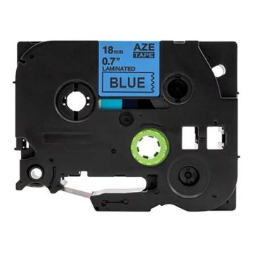 功成狮 标签色带，AZE-541GCDY0244 宽度18mm 蓝底黑字，适用于兄弟ＴＺ系列标签机 GCDY0244