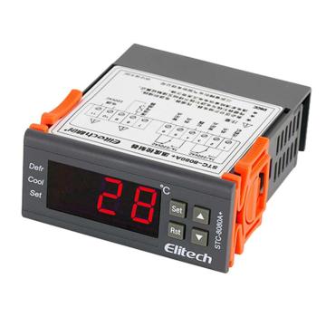 精创 单传温控器压缩机+定时化霜，3分钟延时，60只/箱 STC-8080A+